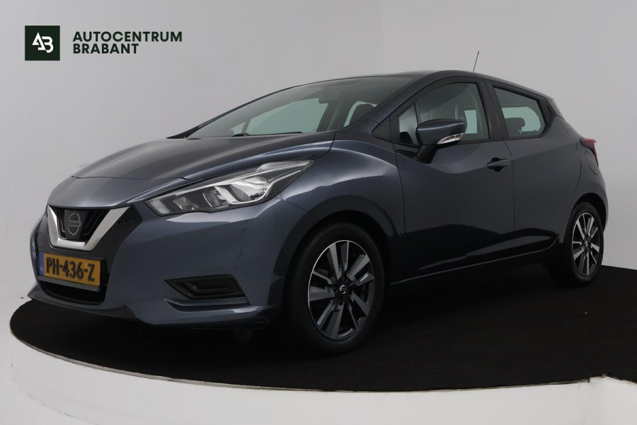 Nissan Micra 1.0L Acenta (PARKEERSENSOREN, ACHTERUITRIJCAMERA, CRUISE CONTROL, NAVIGATIE, BOSE AUDIO, GOED ONDERHOUDEN)