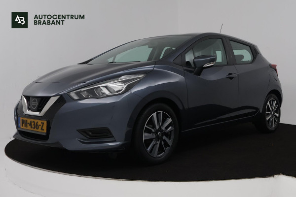 Nissan Micra 1.0L Acenta (PARKEERSENSOREN, ACHTERUITRIJCAMERA, CRUISE CONTROL, NAVIGATIE, BOSE AUDIO, GOED ONDERHOUDEN)