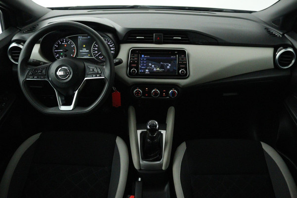 Nissan Micra 1.0L Acenta (PARKEERSENSOREN, ACHTERUITRIJCAMERA, CRUISE CONTROL, NAVIGATIE, BOSE AUDIO, GOED ONDERHOUDEN)