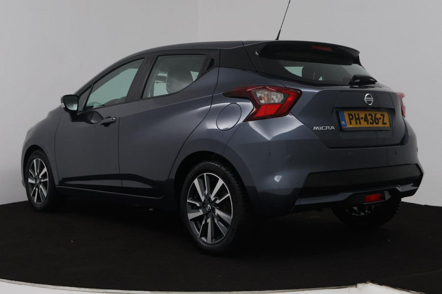 Nissan Micra 1.0L Acenta (PARKEERSENSOREN, ACHTERUITRIJCAMERA, CRUISE CONTROL, NAVIGATIE, BOSE AUDIO, GOED ONDERHOUDEN)
