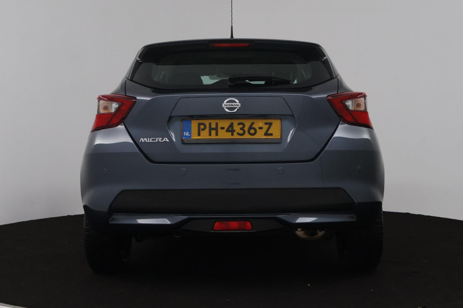 Nissan Micra 1.0L Acenta (PARKEERSENSOREN, ACHTERUITRIJCAMERA, CRUISE CONTROL, NAVIGATIE, BOSE AUDIO, GOED ONDERHOUDEN)