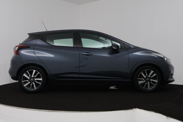 Nissan Micra 1.0L Acenta (PARKEERSENSOREN, ACHTERUITRIJCAMERA, CRUISE CONTROL, NAVIGATIE, BOSE AUDIO, GOED ONDERHOUDEN)