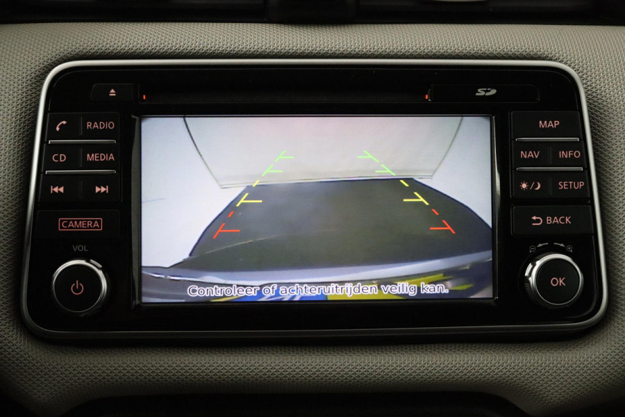 Nissan Micra 1.0L Acenta (PARKEERSENSOREN, ACHTERUITRIJCAMERA, CRUISE CONTROL, NAVIGATIE, BOSE AUDIO, GOED ONDERHOUDEN)