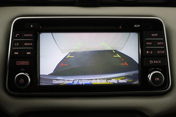 Nissan Micra 1.0L Acenta (PARKEERSENSOREN, ACHTERUITRIJCAMERA, CRUISE CONTROL, NAVIGATIE, BOSE AUDIO, GOED ONDERHOUDEN)