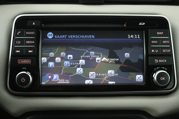 Nissan Micra 1.0L Acenta (PARKEERSENSOREN, ACHTERUITRIJCAMERA, CRUISE CONTROL, NAVIGATIE, BOSE AUDIO, GOED ONDERHOUDEN)