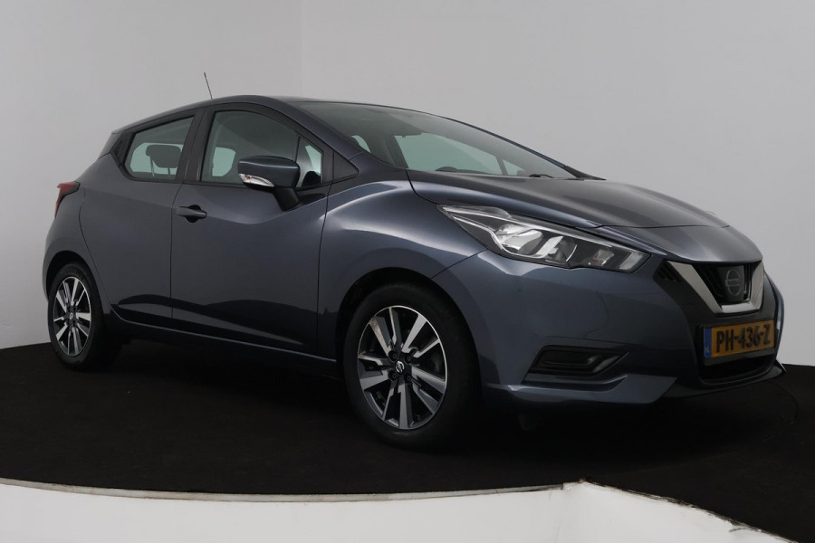 Nissan Micra 1.0L Acenta (PARKEERSENSOREN, ACHTERUITRIJCAMERA, CRUISE CONTROL, NAVIGATIE, BOSE AUDIO, GOED ONDERHOUDEN)
