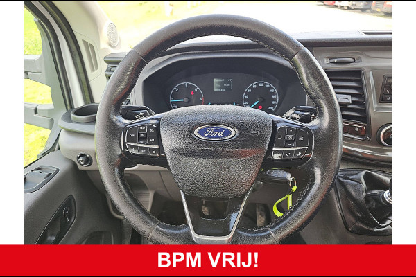 Ford Transit 350 2.0 TDCI L3 Open Laadbak Airco Euro6 131 PK Oh-Historie 1e Eigenaar!