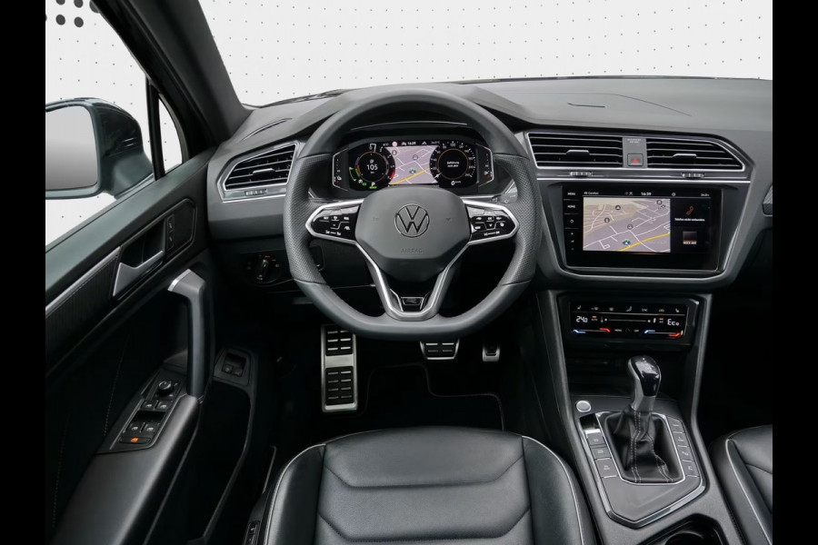Volkswagen Tiguan 1.4 TSI eHybrid R-Line ** IQ LIGHT, VIRTUAL, LEDER, TREKH, 20-inch LMV, ACC, WINTER ** 1e EIG - Slechts 64.250km. ** ** INFORMEER OOK NAAR ONZE AANTREKKELIJKE FINANCIAL-LEASE TARIEVEN **