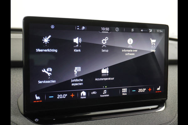Škoda ENYAQ iV 80 Adaptive Cr. Pano-dak 360° Matrix-Led PDC-a+v Camera Apple Carplay Android Auto Navi Ecc Keyless Stuur+Stoelverwarming+1/2 Le Assistentie Pakket Climate-pakket Comfort-pakket E-call Keyless Licht-pakket Led Matrix 1e Eig.Orig.Nederlandse Auto Grootste Accupakket 11kw thuisladen SOH 92% ruim 55.000 nieuw