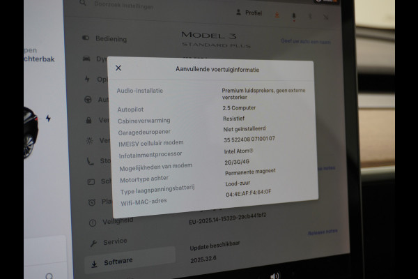 Tesla Model 3 RWD SR+ 60kWh 325PK 19"Lmv  AutoPilot Leder PanoDak Adaptive-Cruise Lmv Camera's Elektr.-Stuur+Stoelen+Spiegels+Geheugen+Easy-En Navi LED Comfortstoelen ACC DAB Voorverwarmen interieur via App Keyless via Telefoonsleutel One-Pedal-Drive 1e Eigenaar Origineel Nederlandse auto tot 11kw laden thuis! 1.584kg licht!