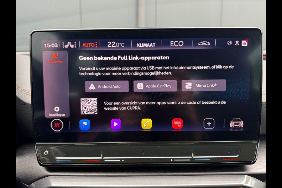 CUPRA Formentor 1.4 e-Hybrid 204pk * Trekhaak * Stoelverwarming * Carplay * Side Assist * CUPRA Formentor 1.4 e-Hybrid 204pk * Trekhaak * Stoelverwarming * Carplay * Side Assist *