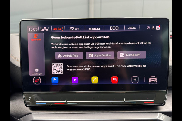 CUPRA Formentor 1.4 e-Hybrid 204pk * Trekhaak * Stoelverwarming * Carplay * Side Assist * CUPRA Formentor 1.4 e-Hybrid 204pk * Trekhaak * Stoelverwarming * Carplay * Side Assist *