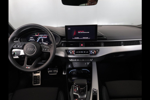 Audi A4 Avant 35 TFSI S edition Competition 150 pk S-tronic | Verlengde garantie | Navigatie | Parkeersensoren | LED koplampen | Stoelverwarming | S-Line |