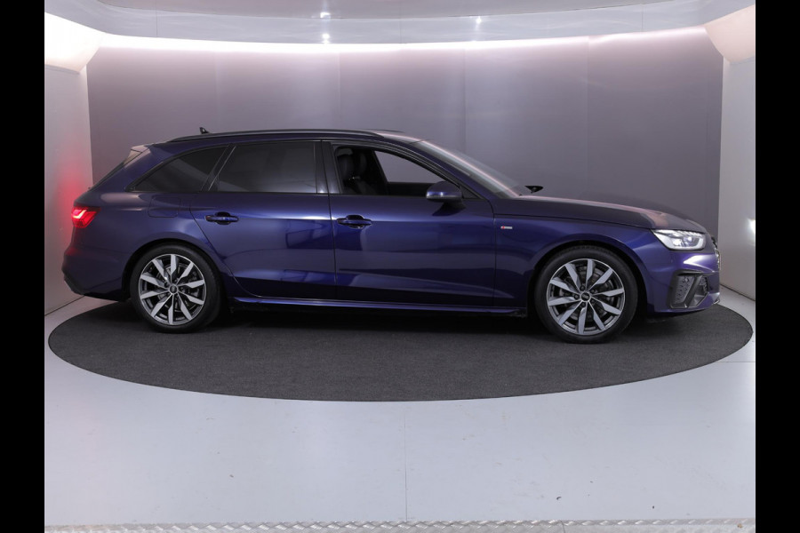 Audi A4 Avant 35 TFSI S edition Competition 150 pk S-tronic | Verlengde garantie | Navigatie | Parkeersensoren | LED koplampen | Stoelverwarming | S-Line |