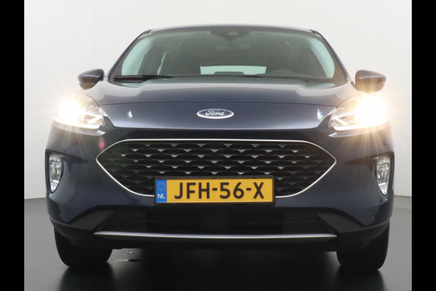 Ford Kuga 2.5 PHEV 225pk AUT. Hybride Navi Apple Carplay Android Ford-Connect PDC a+v 17" DAB Dual-ECC Stoelverwarmd Cruise Control SpoorA WiFi Led Bluetooth Active Braking/Pre-Collision Assist Lane Assist en Road Edge Detection Voicecontrol 1500kg Trekvermogen EURO 6 Plug in Hybride wltp 56 km rijbereik elektrisch Daarnaast extra zuinig door Energie-terugwinning! ruim € 41.000 nieuw!