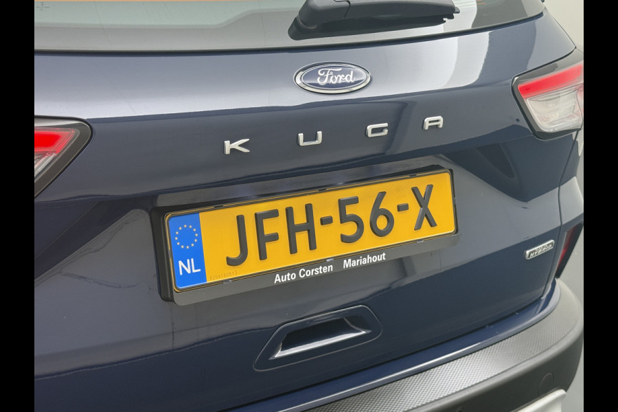 Ford Kuga 2.5 PHEV 225pk AUT. Hybride Navi Apple Carplay Android Ford-Connect PDC a+v 17" DAB Dual-ECC Stoelverwarmd Cruise Control SpoorA WiFi Led Bluetooth Active Braking/Pre-Collision Assist Lane Assist en Road Edge Detection Voicecontrol 1500kg Trekvermogen EURO 6 Plug in Hybride wltp 56 km rijbereik elektrisch Daarnaast extra zuinig door Energie-terugwinning! ruim € 41.000 nieuw!