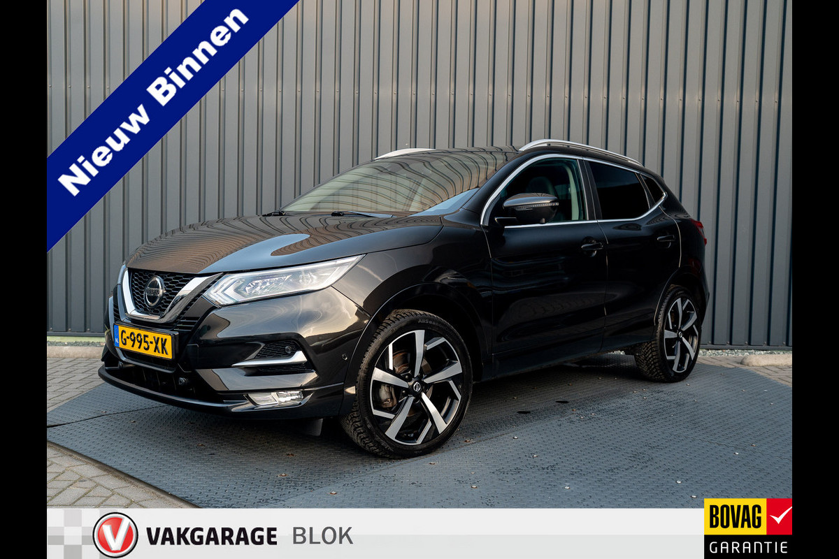 Nissan QASHQAI 1.3 DIG-T 160Pk Tekna | 360 Camera | Dode hoek sensoren | Pano | Stoelverw. | Prijs Rijklaar!! Nissan QASHQAI 1.3 DIG-T 160Pk Tekna | 360 Camera | Dode hoek sensoren | Pano | Stoelverw. | Prijs Rijklaar!!
