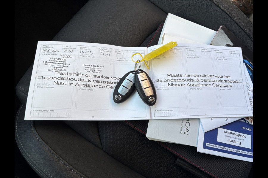 Nissan QASHQAI 1.3 DIG-T 160Pk Tekna | 360 Camera | Dode hoek sensoren | Pano | Stoelverw. | Prijs Rijklaar!!