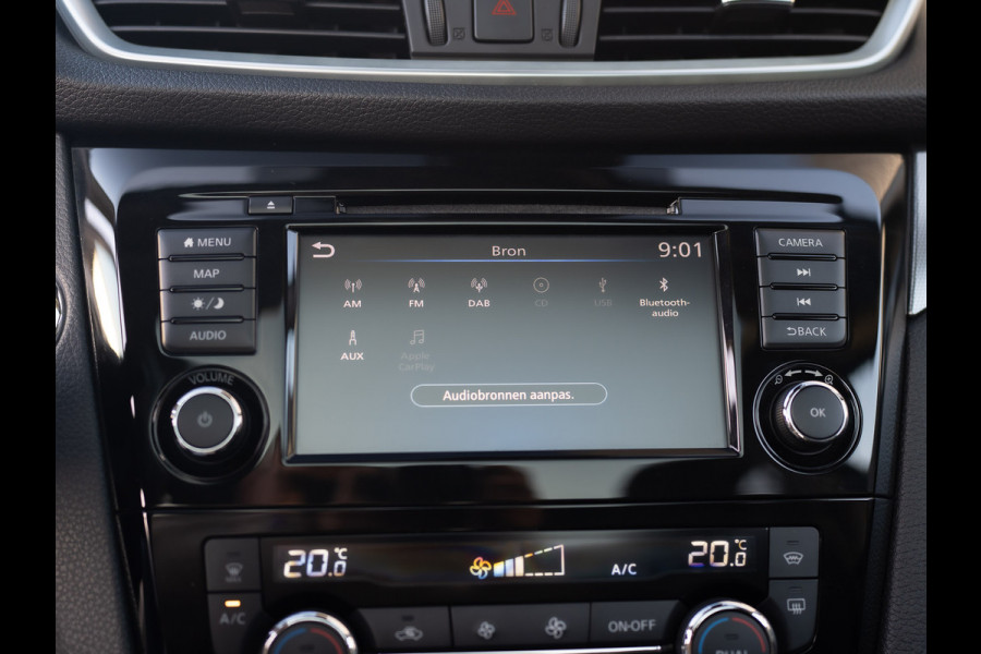 Nissan QASHQAI 1.3 DIG-T 160Pk Tekna | 360 Camera | Dode hoek sensoren | Pano | Stoelverw. | Prijs Rijklaar!!