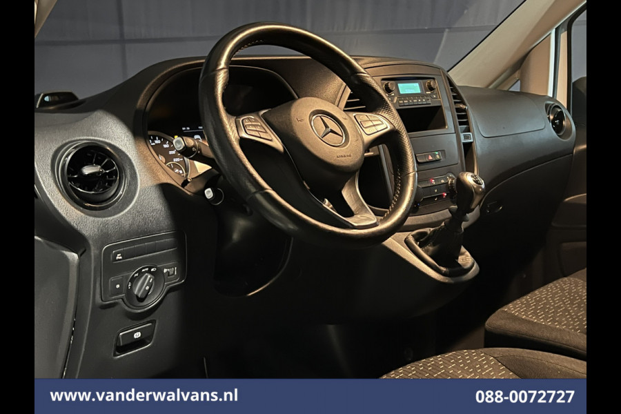 Mercedes-Benz Vito 114 CDI 136pk L2H1 Euro6 Airco | Cruisecontrol | Stoelverwarming | Parkeersensoren Bijrijdersbank