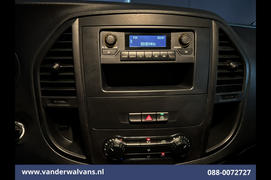 Mercedes-Benz Vito 114 CDI 136pk L2H1 Euro6 Airco | Cruisecontrol | Stoelverwarming | Parkeersensoren Bijrijdersbank