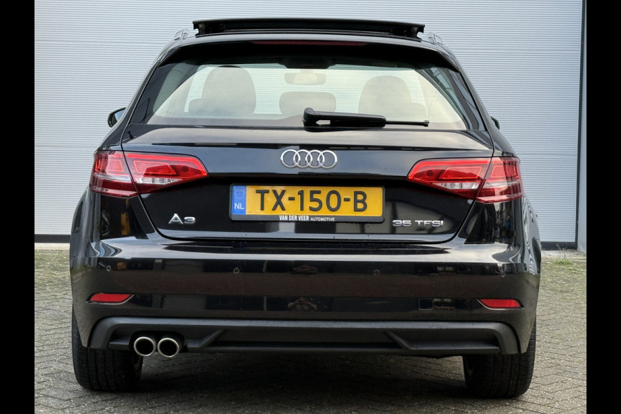 Audi A3 Sportback 35 TFSI CoD | Leder | Panoramadak | Trekhaak | Navigatie