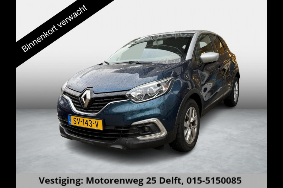 Renault Captur 0.9 TCe Limited . NAVI . PARKEERSENSOREN ACHTER . TREKHAAK .