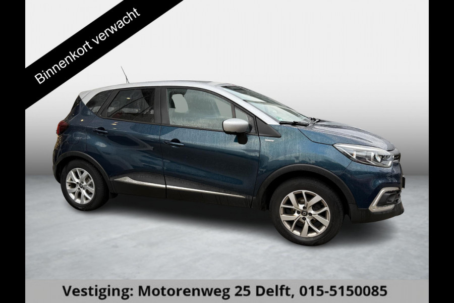 Renault Captur 0.9 TCe Limited . NAVI . PARKEERSENSOREN ACHTER . TREKHAAK .