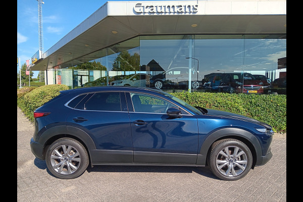 Mazda CX-30 2.0 e-SkyActiv M Hybrid Luxury AUTOMAAT, Leder, Navi, Clima, Head-up, etc. incl. 12 MND BOVAGGARANTIE