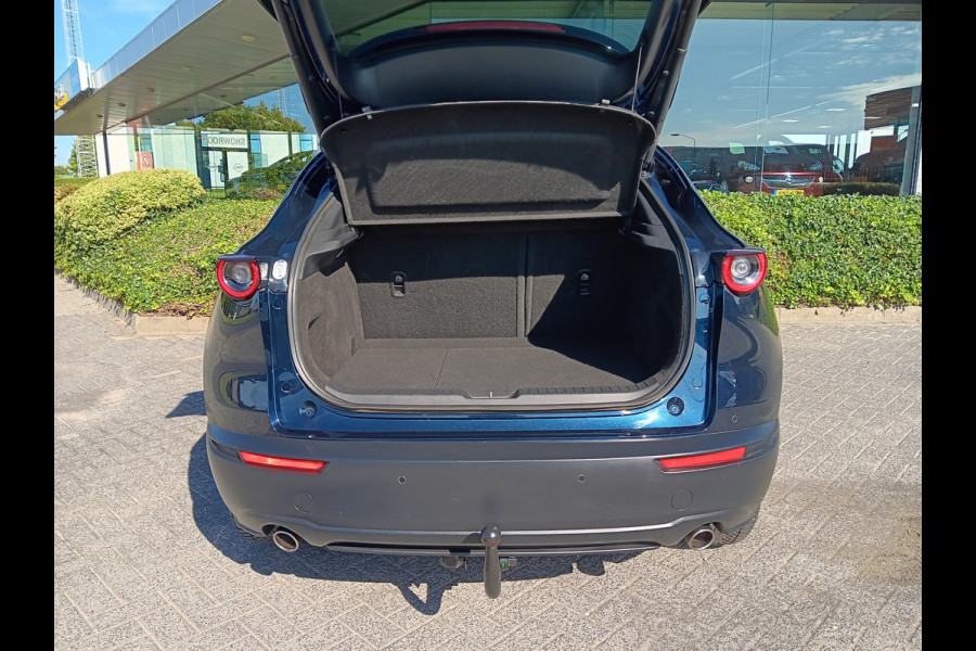 Mazda CX-30 2.0 e-SkyActiv M Hybrid Luxury AUTOMAAT, Leder, Navi, Clima, Head-up, etc. incl. 12 MND BOVAGGARANTIE