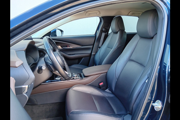 Mazda CX-30 2.0 e-SkyActiv M Hybrid Luxury AUTOMAAT, Leder, Navi, Clima, Head-up, etc. incl. 12 MND BOVAGGARANTIE