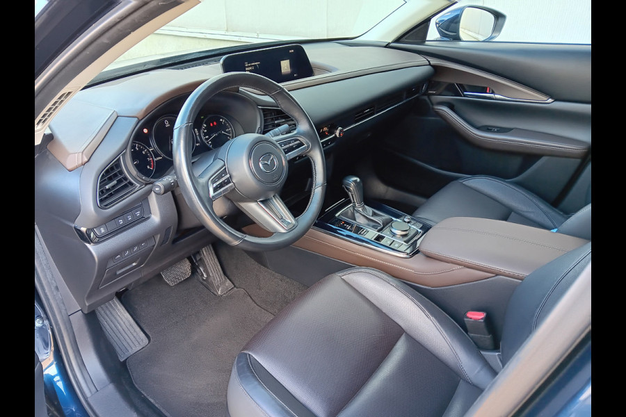 Mazda CX-30 2.0 e-SkyActiv M Hybrid Luxury AUTOMAAT, Leder, Navi, Clima, Head-up, etc. incl. 12 MND BOVAGGARANTIE