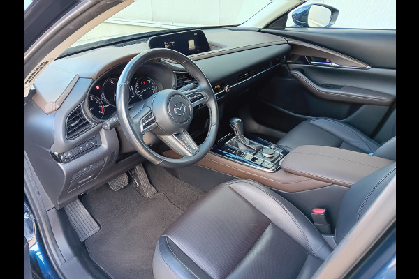Mazda CX-30 2.0 e-SkyActiv M Hybrid Luxury AUTOMAAT, Leder, Navi, Clima, Head-up, etc. incl. 12 MND BOVAGGARANTIE