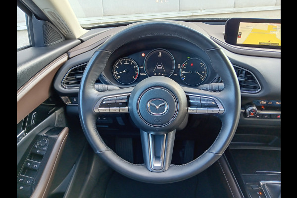 Mazda CX-30 2.0 e-SkyActiv M Hybrid Luxury AUTOMAAT, Leder, Navi, Clima, Head-up, etc. incl. 12 MND BOVAGGARANTIE