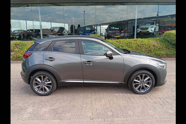 Mazda CX-3 2.0 SkyActiv-G 120 GT-Luxury AUTOMAAT, Leder, Navi, Clima, Head-up, etc. incl. 12 MND BOVAGGARANTIE Mazda CX-3 2.0 SkyActiv-G 120 GT-Luxury AUTOMAAT, Leder, Navi, Clima, Head-up, etc. incl. 12 MND BOVAGGARANTIE