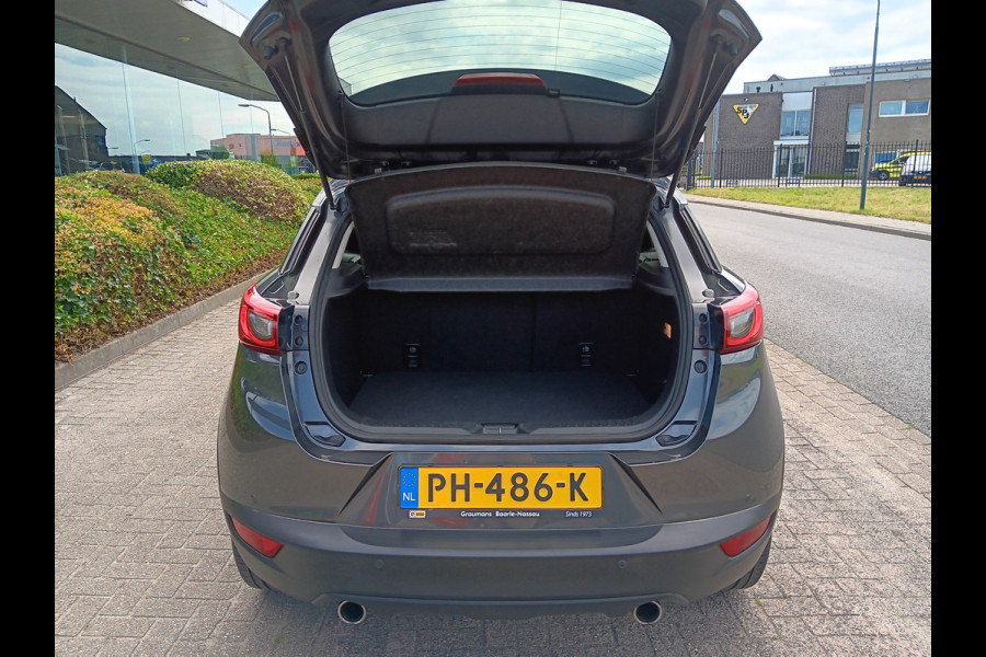 Mazda CX-3 2.0 SkyActiv-G 120 GT-Luxury AUTOMAAT, Leder, Navi, Clima, Head-up, etc. incl. 12 MND BOVAGGARANTIE Mazda CX-3 2.0 SkyActiv-G 120 GT-Luxury AUTOMAAT, Leder, Navi, Clima, Head-up, etc. incl. 12 MND BOVAGGARANTIE