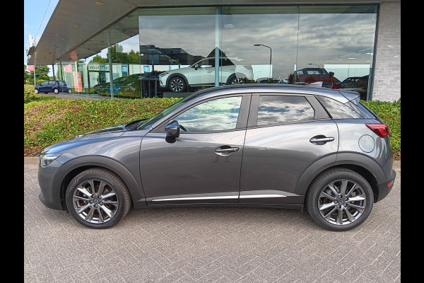 Mazda CX-3 2.0 SkyActiv-G 120 GT-Luxury AUTOMAAT, Leder, Navi, Clima, Head-up, etc. incl. 12 MND BOVAGGARANTIE Mazda CX-3 2.0 SkyActiv-G 120 GT-Luxury AUTOMAAT, Leder, Navi, Clima, Head-up, etc. incl. 12 MND BOVAGGARANTIE