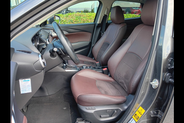 Mazda CX-3 2.0 SkyActiv-G 120 GT-Luxury AUTOMAAT, Leder, Navi, Clima, Head-up, etc. incl. 12 MND BOVAGGARANTIE Mazda CX-3 2.0 SkyActiv-G 120 GT-Luxury AUTOMAAT, Leder, Navi, Clima, Head-up, etc. incl. 12 MND BOVAGGARANTIE