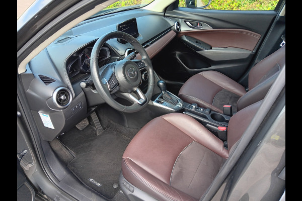 Mazda CX-3 2.0 SkyActiv-G 120 GT-Luxury AUTOMAAT, Leder, Navi, Clima, Head-up, etc. incl. 12 MND BOVAGGARANTIE Mazda CX-3 2.0 SkyActiv-G 120 GT-Luxury AUTOMAAT, Leder, Navi, Clima, Head-up, etc. incl. 12 MND BOVAGGARANTIE
