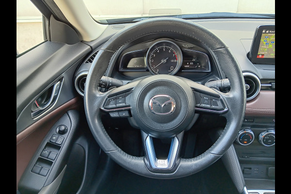 Mazda CX-3 2.0 SkyActiv-G 120 GT-Luxury AUTOMAAT, Leder, Navi, Clima, Head-up, etc. incl. 12 MND BOVAGGARANTIE Mazda CX-3 2.0 SkyActiv-G 120 GT-Luxury AUTOMAAT, Leder, Navi, Clima, Head-up, etc. incl. 12 MND BOVAGGARANTIE
