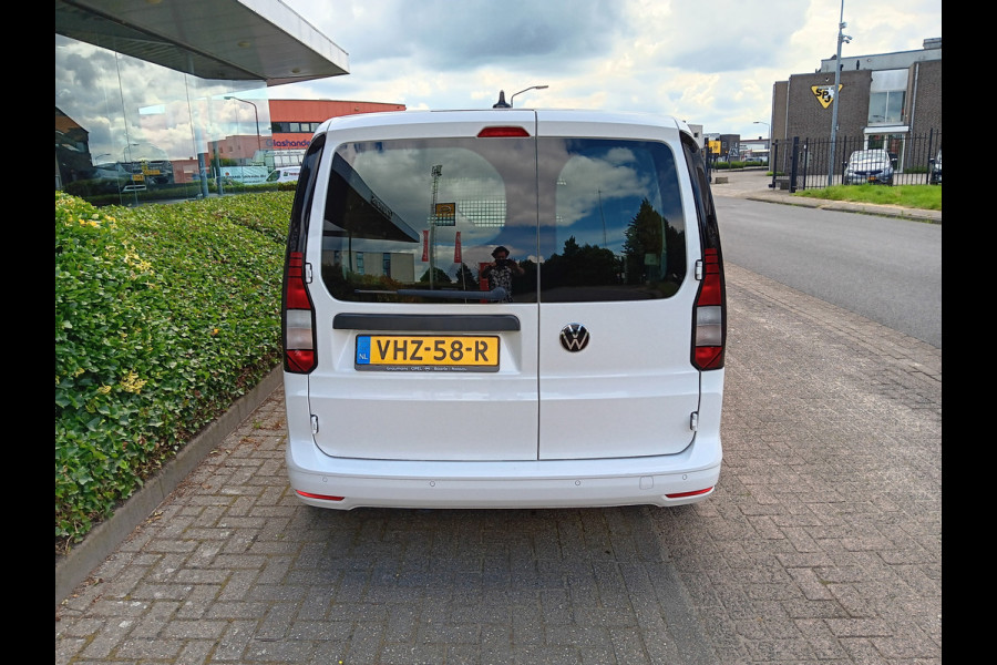 Volkswagen Caddy Cargo 2.0 TDI 102PK Comfort, SPORTSTOELEN, AIRCO, NAVIGATIE, 18" LMV, incl. 12 MND BOVAGGARANTIE Uniek!