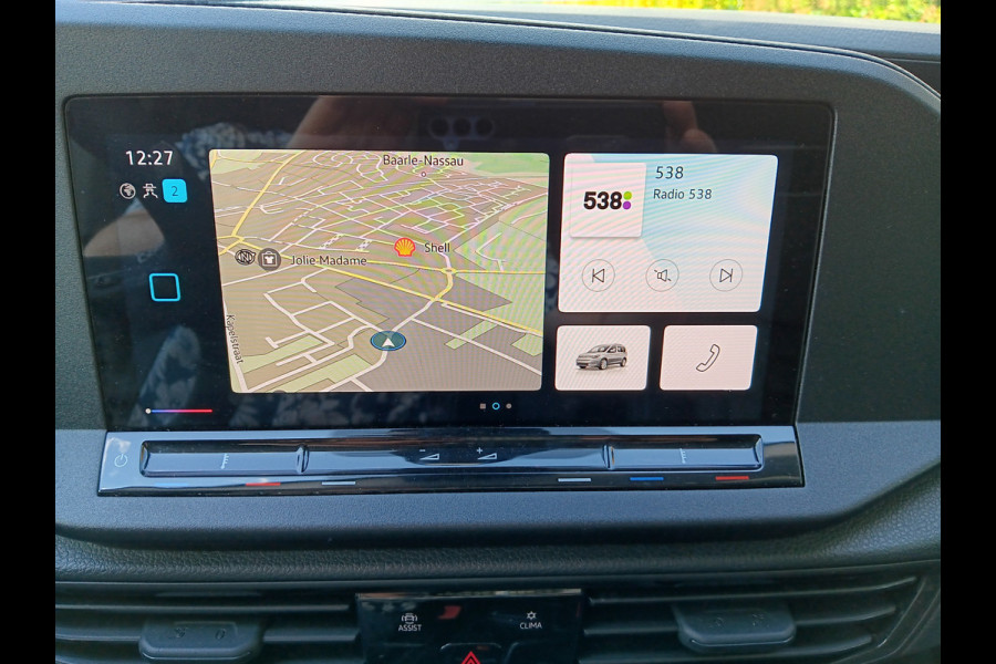 Volkswagen Caddy Cargo 2.0 TDI 102PK Comfort, SPORTSTOELEN, AIRCO, NAVIGATIE, 18" LMV, incl. 12 MND BOVAGGARANTIE Uniek!