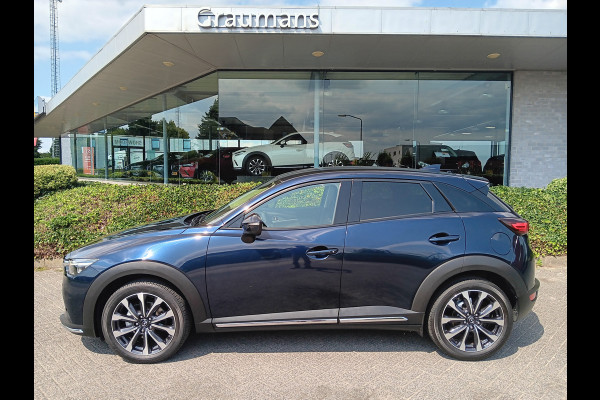 Mazda CX-3 2.0 SkyActiv-G 120 GT-M Line AUTOMAAT, Navi, Clima, Head-up, 18" etc. incl. 12 MND BOVAGGARANTIE Mazda CX-3 2.0 SkyActiv-G 120 GT-M Line AUTOMAAT, Navi, Clima, Head-up, 18" etc. incl. 12 MND BOVAGGARANTIE
