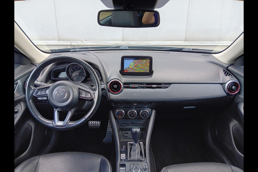 Mazda CX-3 2.0 SkyActiv-G 120 GT-M Line AUTOMAAT, Navi, Clima, Head-up, 18" etc. incl. 12 MND BOVAGGARANTIE Mazda CX-3 2.0 SkyActiv-G 120 GT-M Line AUTOMAAT, Navi, Clima, Head-up, 18" etc. incl. 12 MND BOVAGGARANTIE