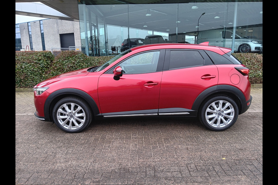 Mazda CX-3 2.0 SkyActiv-G 120 GT-M Line, Leder, Navi, Clima, Head-up, etc. incl. 12 MND BOVAGGARANTIE Mazda CX-3 2.0 SkyActiv-G 120 GT-M Line, Leder, Navi, Clima, Head-up, etc. incl. 12 MND BOVAGGARANTIE