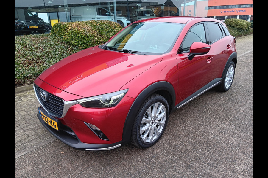 Mazda CX-3 2.0 SkyActiv-G 120 GT-M Line, Leder, Navi, Clima, Head-up, etc. incl. 12 MND BOVAGGARANTIE Mazda CX-3 2.0 SkyActiv-G 120 GT-M Line, Leder, Navi, Clima, Head-up, etc. incl. 12 MND BOVAGGARANTIE