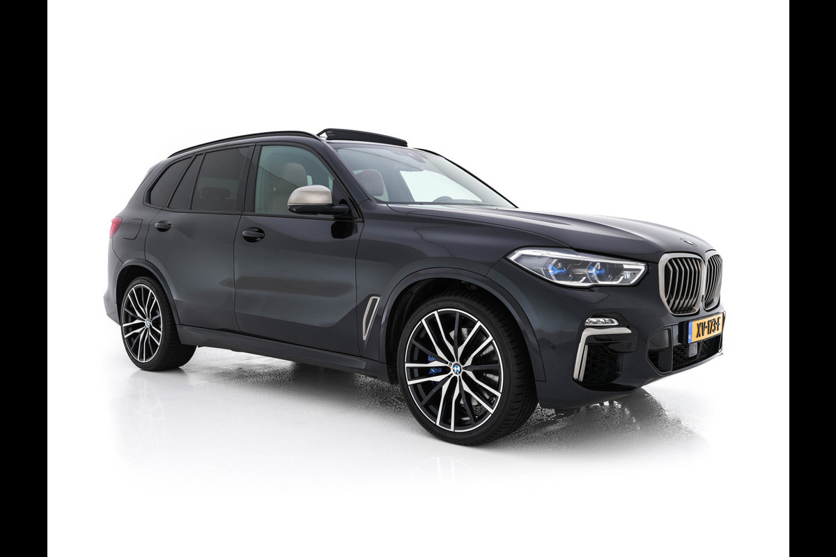BMW X5 M50d High Executive M-Sportpack Aut. *PANO | HEAD-UP | DESIGN-LEATHER | LASER-LIGHT | TOP-VIEW | HARMAN/KARDON | MEMORY-PACK | DIGI-COCKPIT | DAB+ | HEATED-COMFORTSEATS | NAVI-FULLMAP | KEYLESS | TOWBAR | 21''ALU*