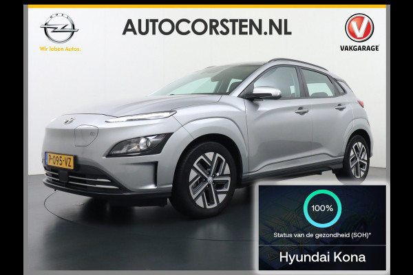 Hyundai Kona EV 64kWh 3-Fase SOH 100% Extended Range Apple Adap.Cruise Navi Digital-Dashb. Carplay Android Camera Pdc Krell®-Premium Audio Co Keyless DAB Lmv Led FCA Rijstrooksensor 17"lm Botsherkenning Highway-Assistent SpoorwisselAssist+Waarsch. ETMS Origineel Nederlandse Auto