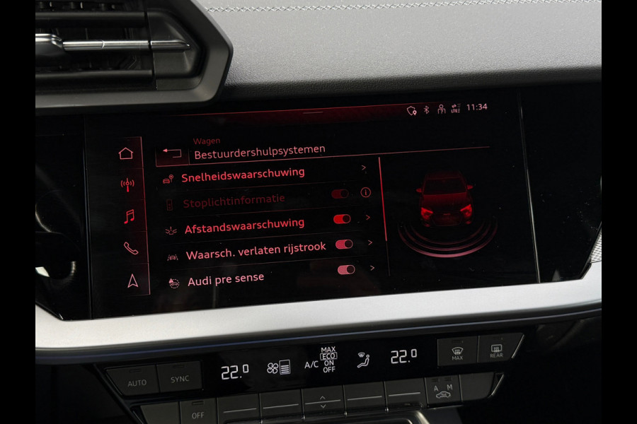 Audi A3 Limousine 35 TFSI 150PK S Line Virtual|Matrix|Sportstoel|Sfeerverlichting Audi A3 Limousine 35 TFSI 150PK S Line Virtual|Matrix|Sportstoel|Sfeerverlichting