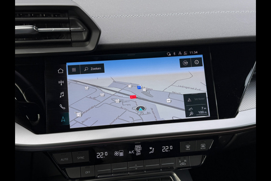 Audi A3 Limousine 35 TFSI 150PK S Line Virtual|Matrix|Sportstoel|Sfeerverlichting Audi A3 Limousine 35 TFSI 150PK S Line Virtual|Matrix|Sportstoel|Sfeerverlichting